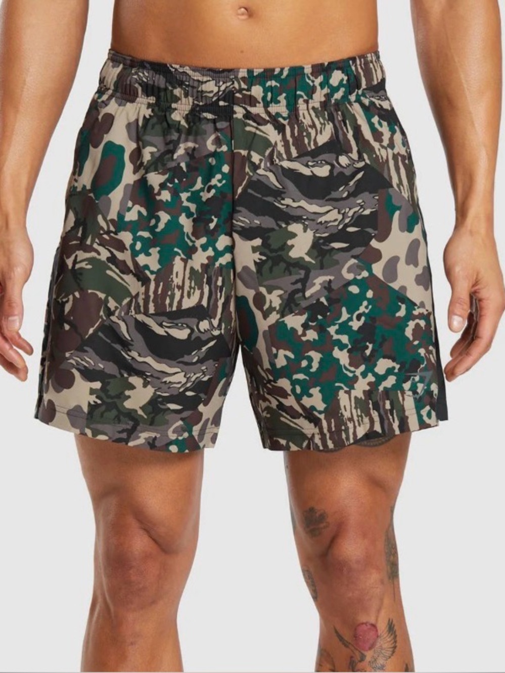 Men’s large gymshark camo print 1953